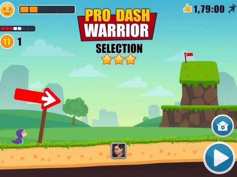 Pro Dash Warrior character selection